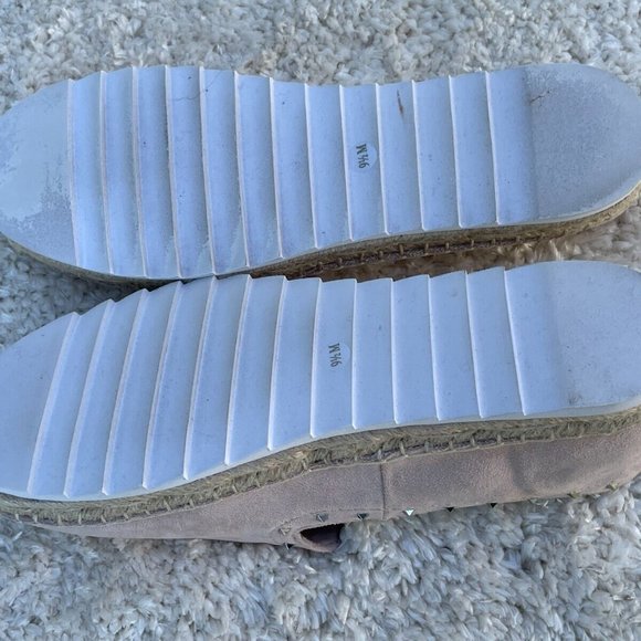 Marc Fisher Women shoes sandals Light pink Suede fabric Slip On Size US 9.5 - Picture 11 of 11